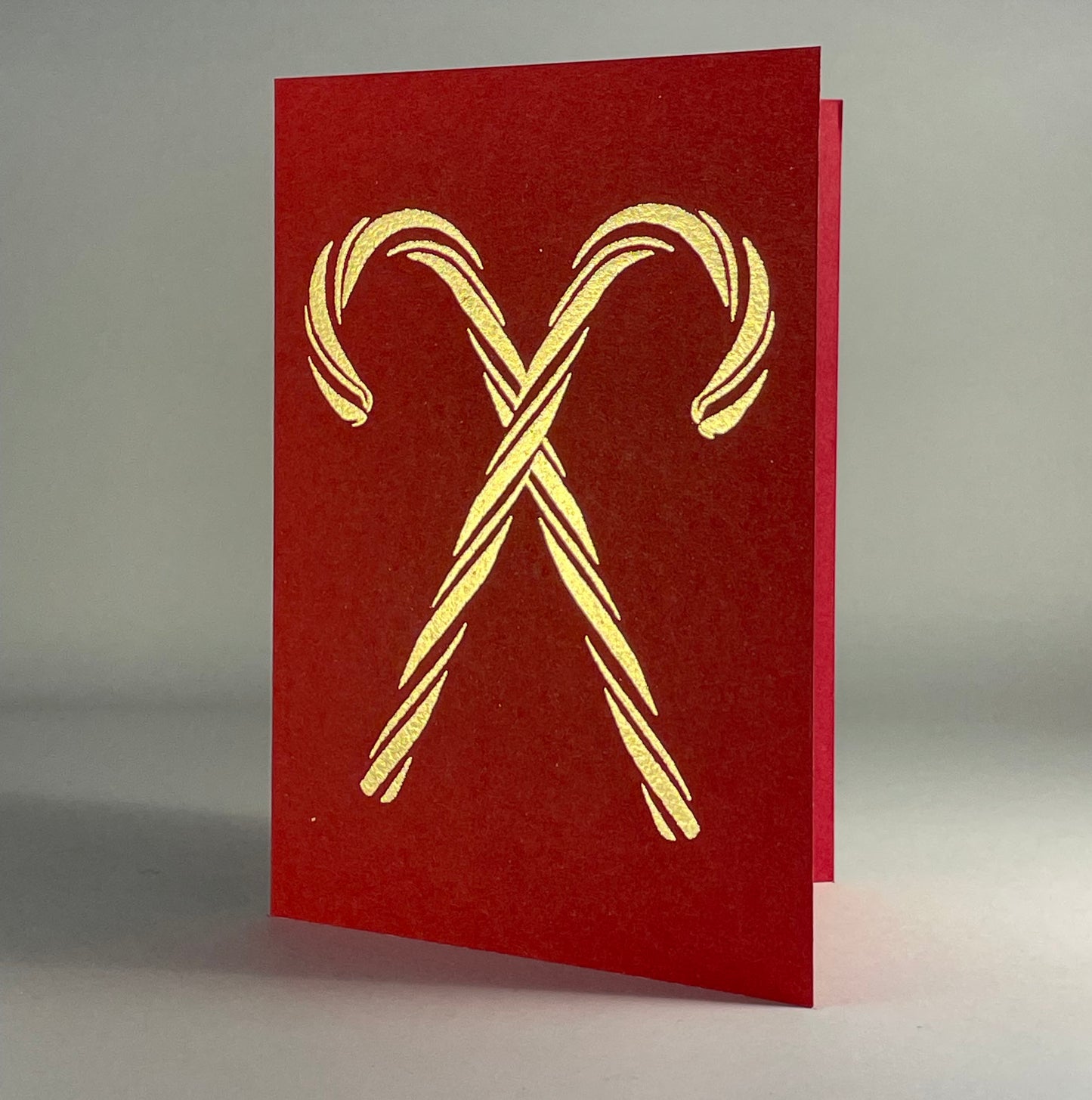 Christmas 18 - Candy Canes on Red