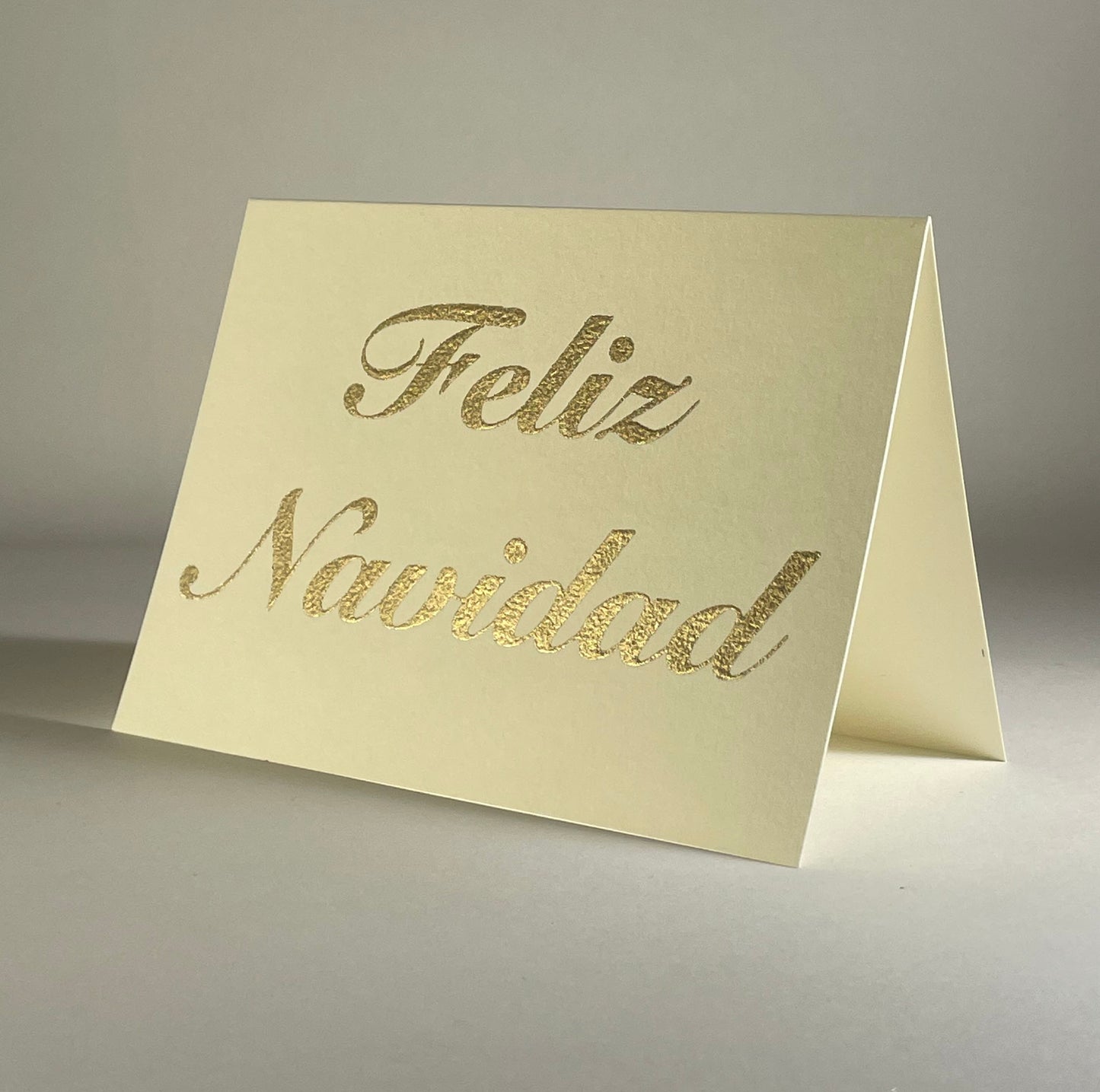 Christmas 19 - Feliz Navidad on Ivory