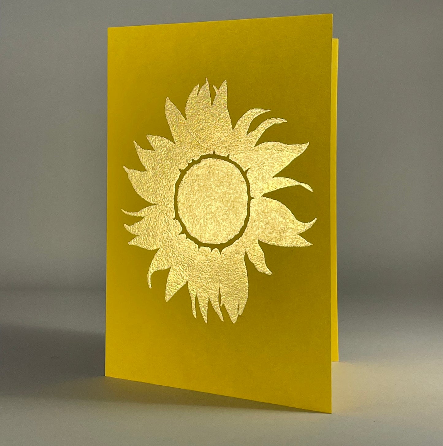 Leaf 30 - Sunflower on Yellow