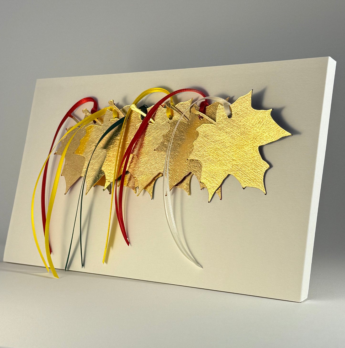 Tie On Tags - Leaf 32 - Maple Leaf - Set of six