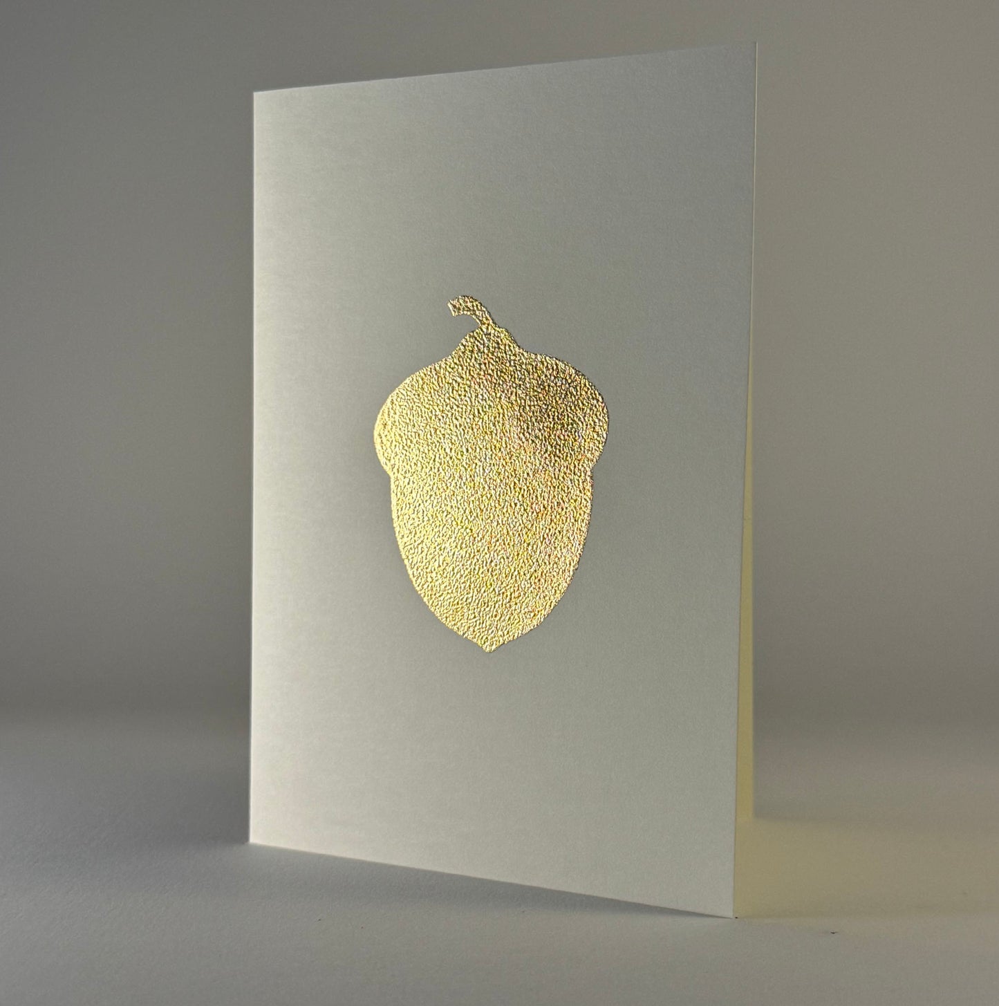Leaf 39 - Acorn on Ivory