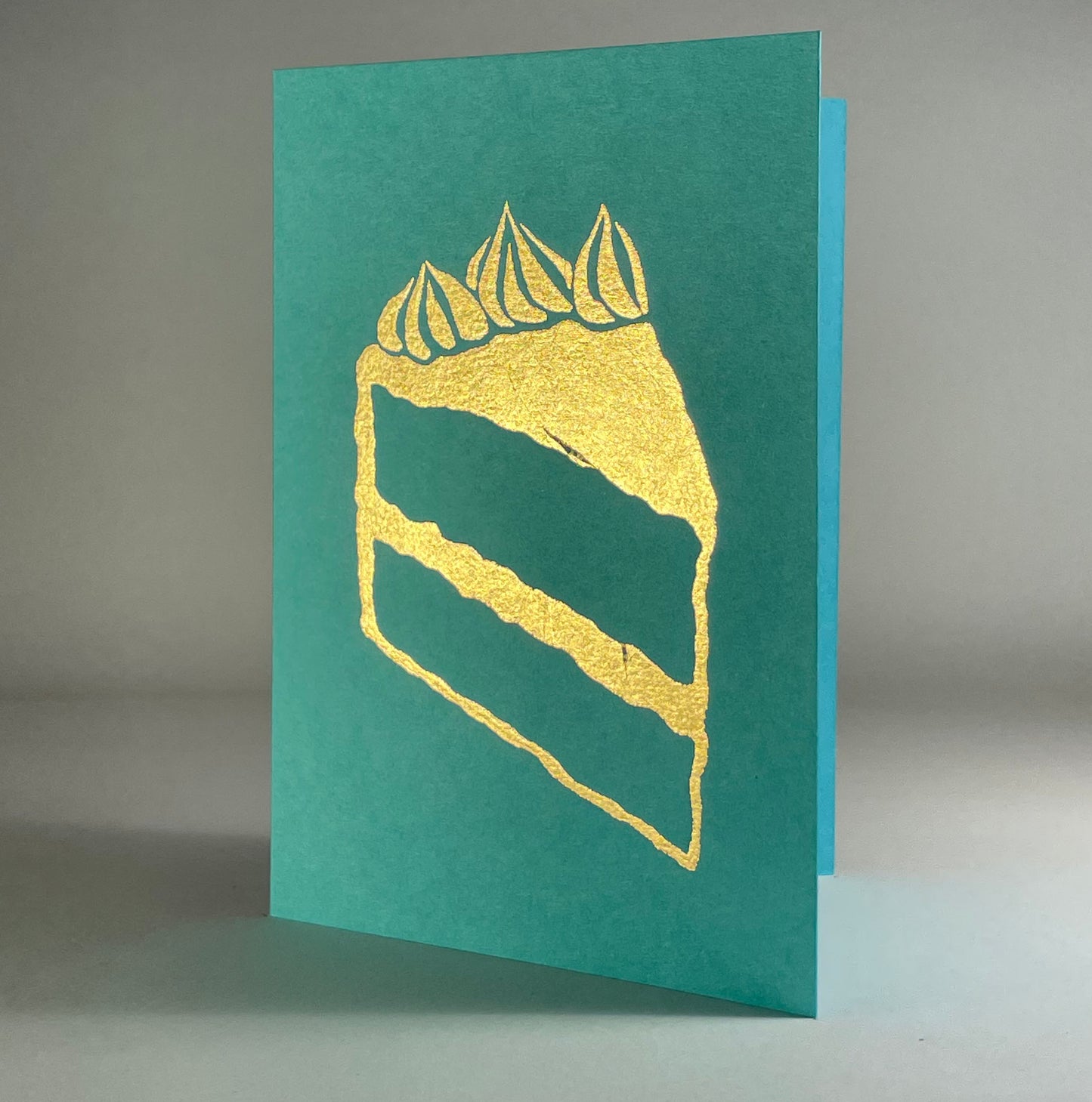 Love 28 - Cake Slice on Blue Raspberry