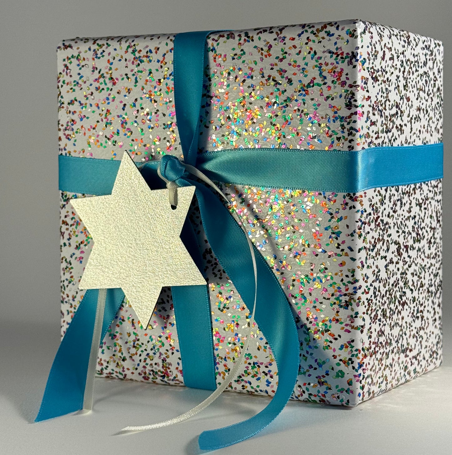 Tie On Tags - Chanukah 2 - Star of David - Set of six