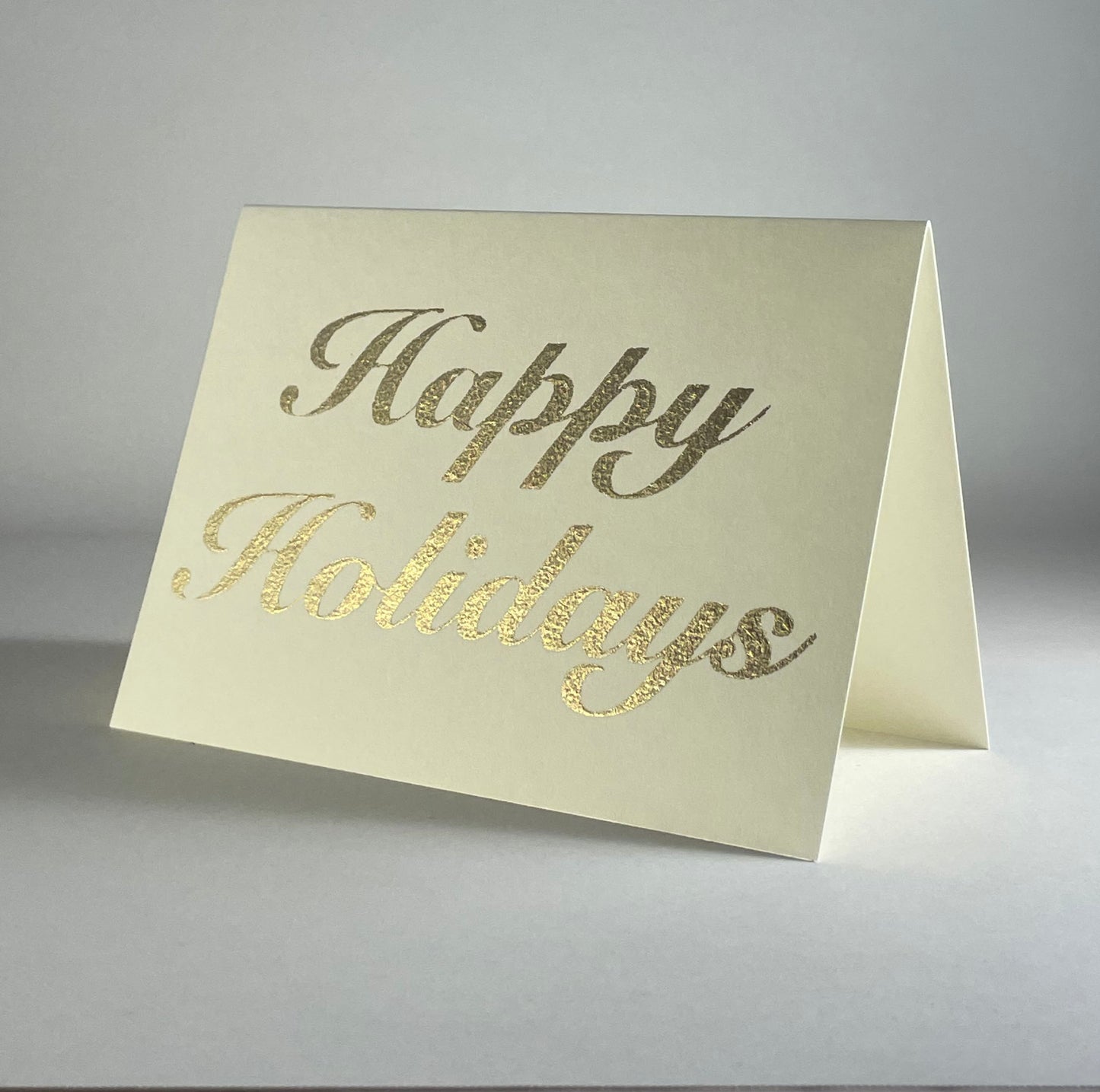 Christmas 13 - Happy Holidays on Ivory