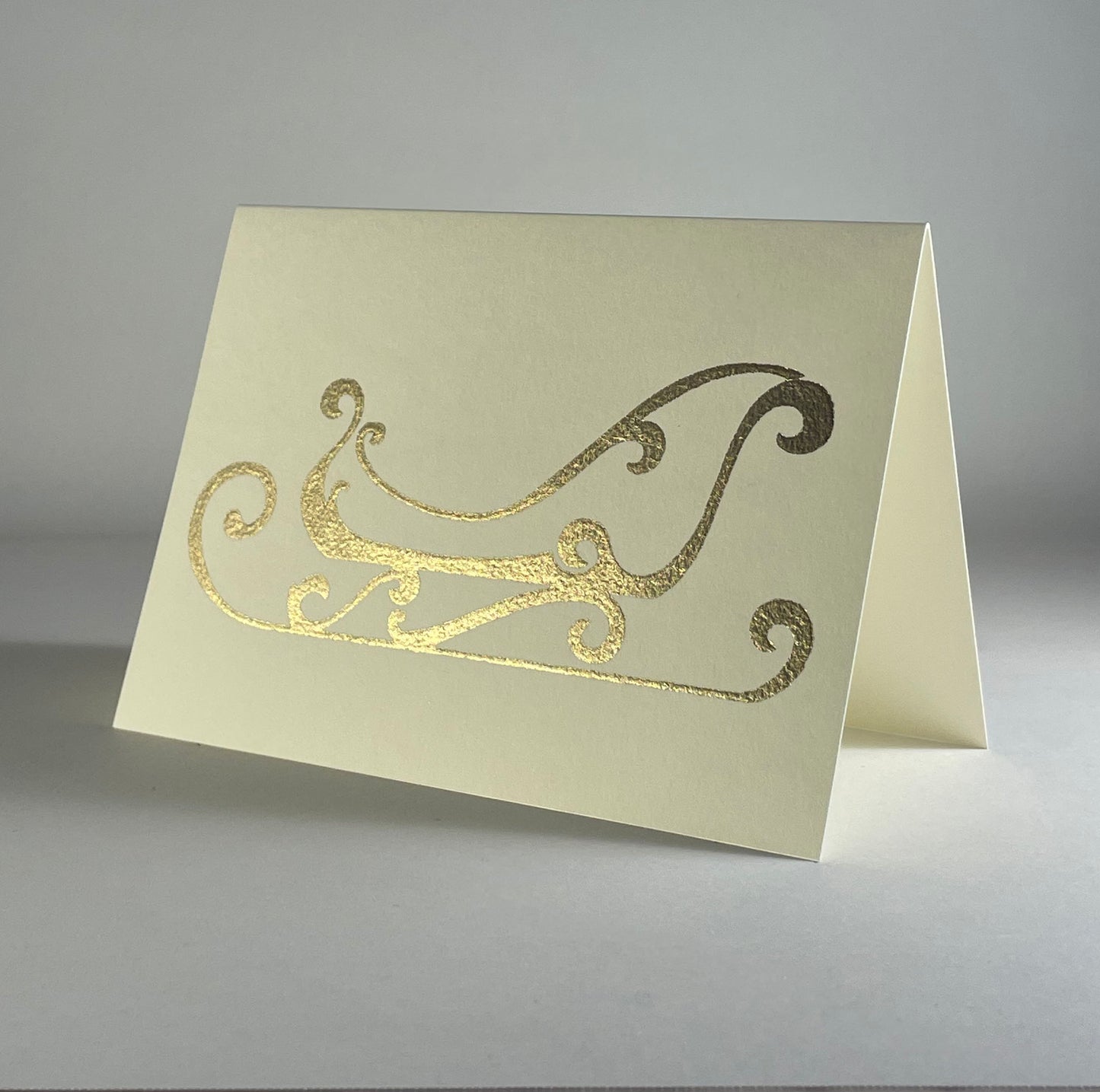 Christmas 15 - Sleigh on Ivory
