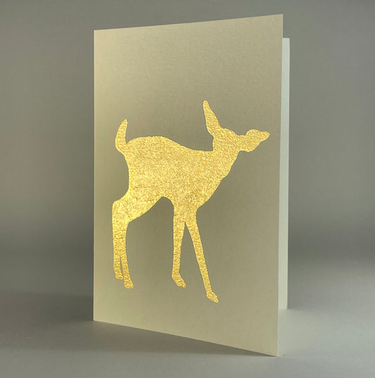 Forest 5 - Fawn on Ivory