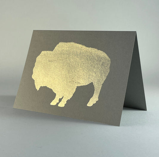 Forest 9 - Buffalo on Grey