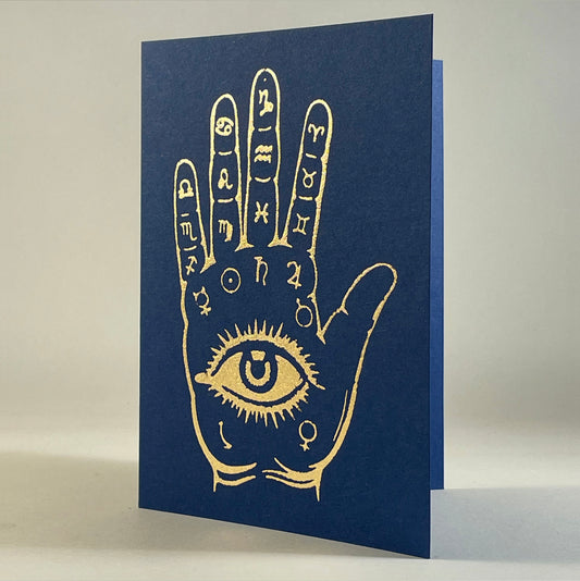 Hand 15 - Palm Reader on Navy