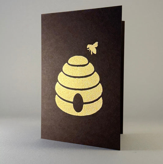 Insect 22 - Bee Hive on Brown