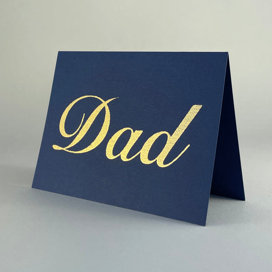 Love 10 - Dad on Navy Blue