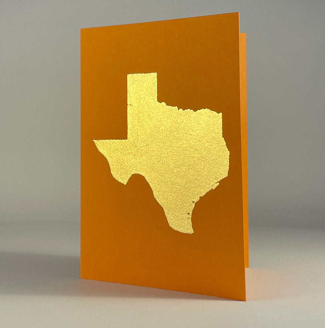 Map 8 - Texas Map on Orange Fizz