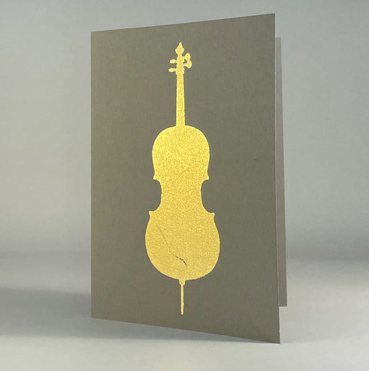 Music 4 - Cello on Grey