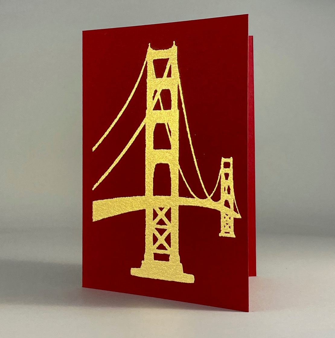 Random 39 - Golden Gate Bridge on Red