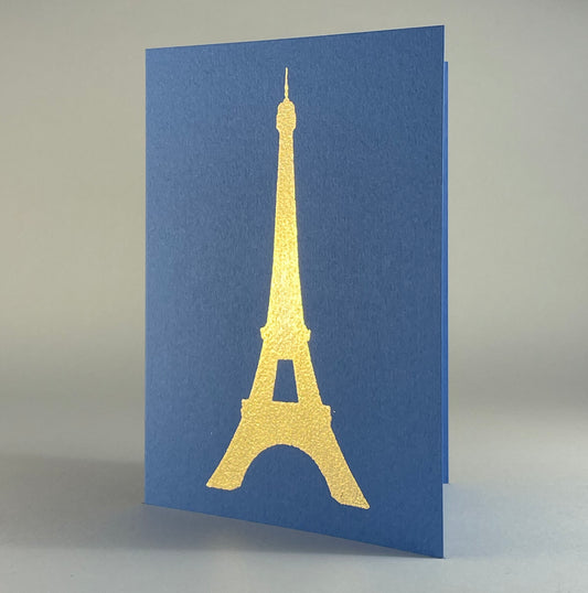 Random 7 - Eiffel Tower on Blue