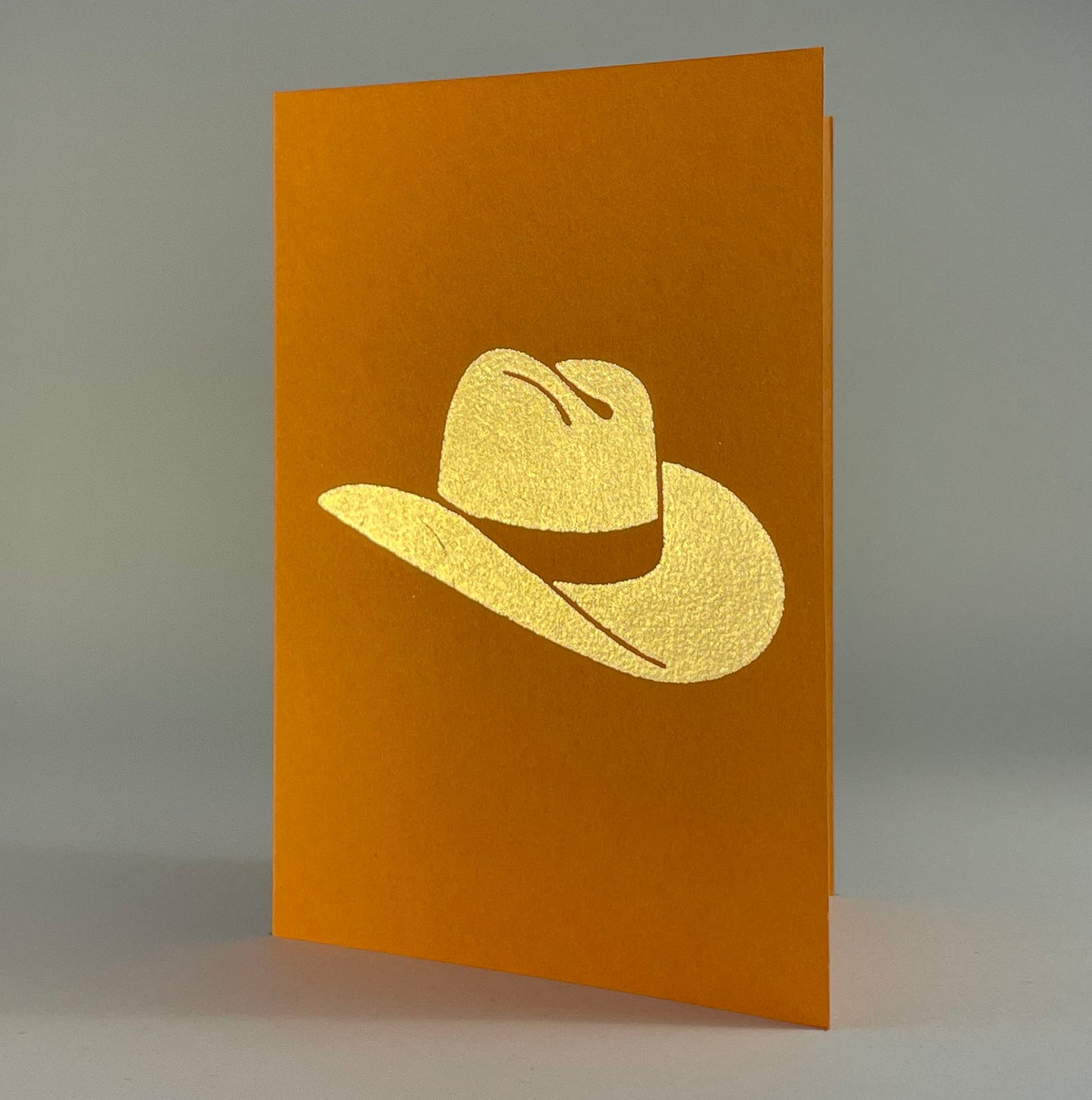 Southwest 16 - Cowboy Hat on Orange Fizz