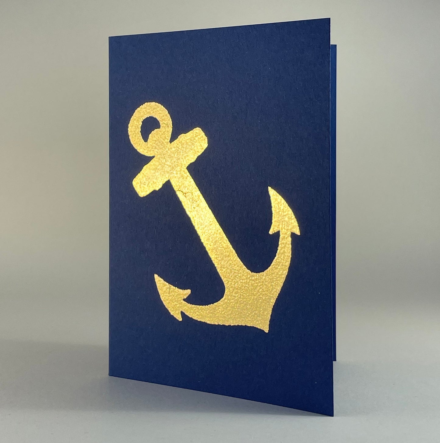 Tattoo 3 - Anchor on Navy Blue